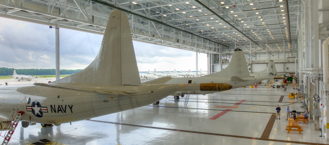 Jacksonville, FL Naval Air Station Navy P302V Hangar HNTB