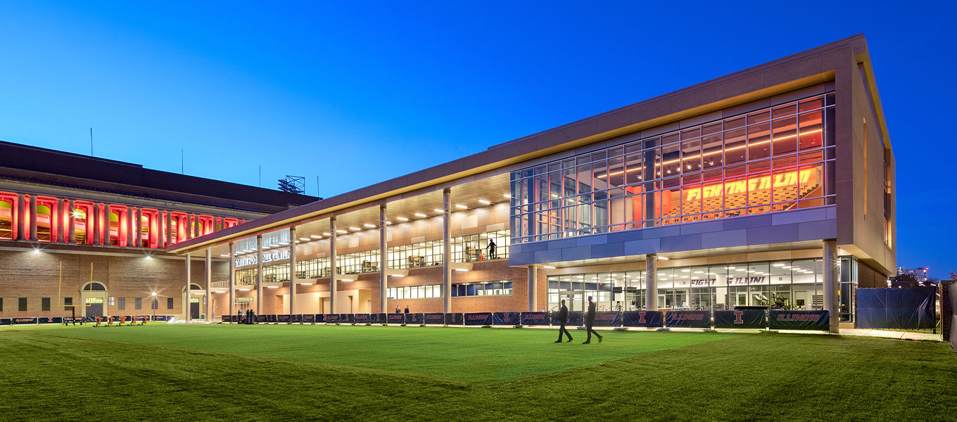 University of Illinois New Football Performance Center HNTB
